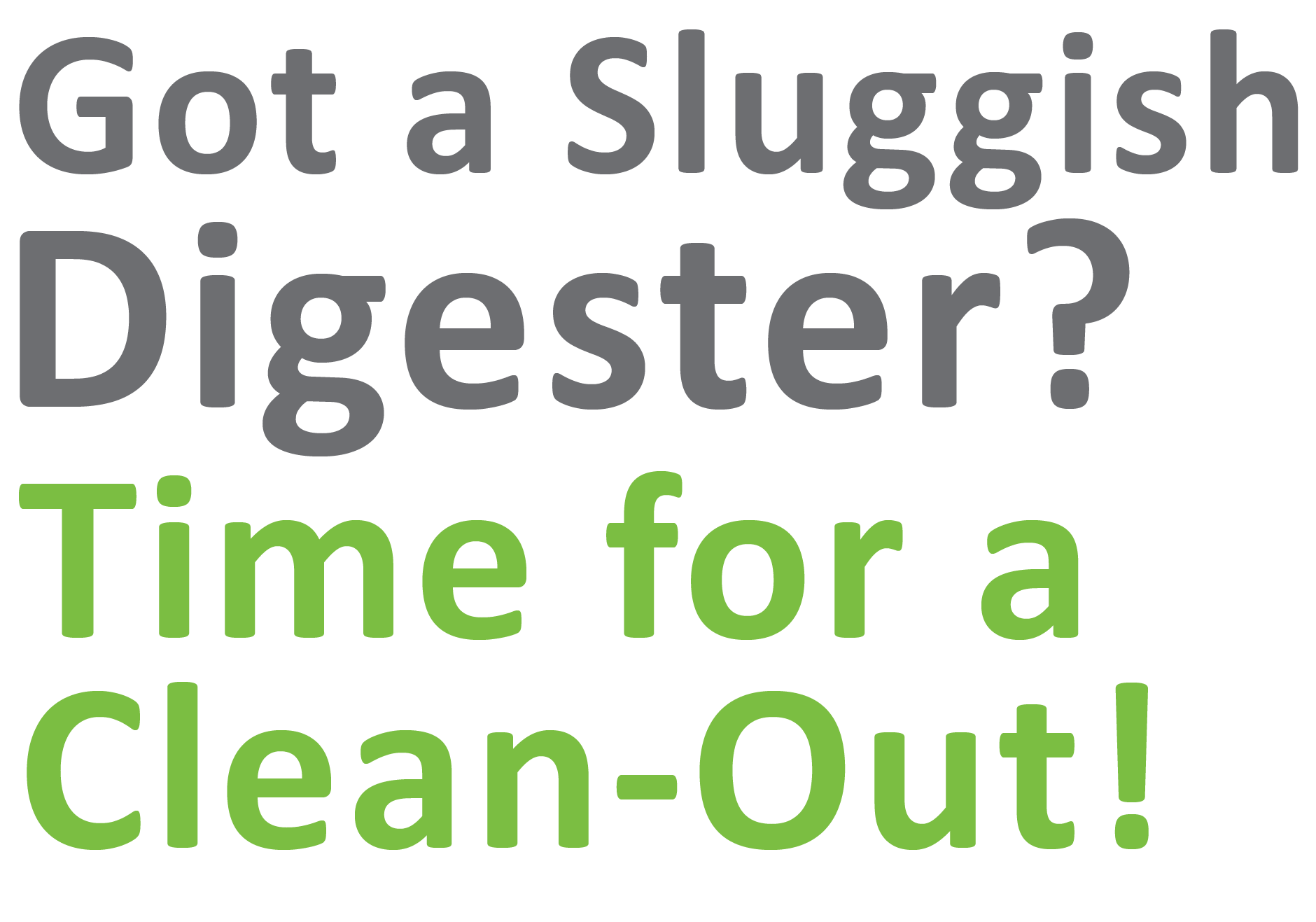 Digester Clean-Out